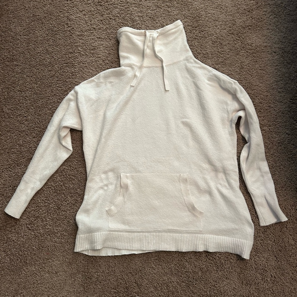 Cozy White Turtleneck Sweater